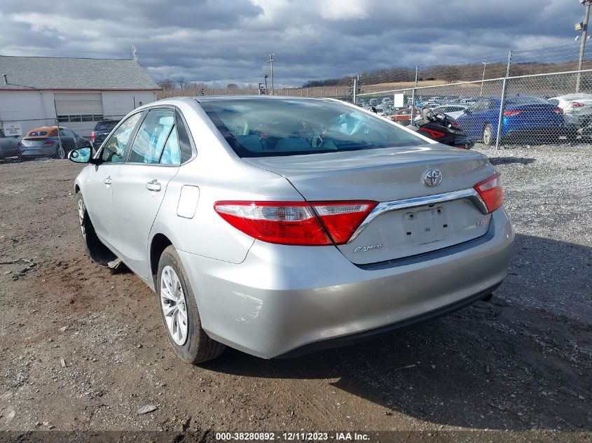 2016 Toyota Camry Le VIN: 4T4BF1FK5GR547596 Lot: 38280892