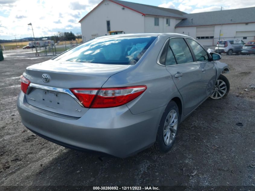 2016 Toyota Camry Le VIN: 4T4BF1FK5GR547596 Lot: 38280892