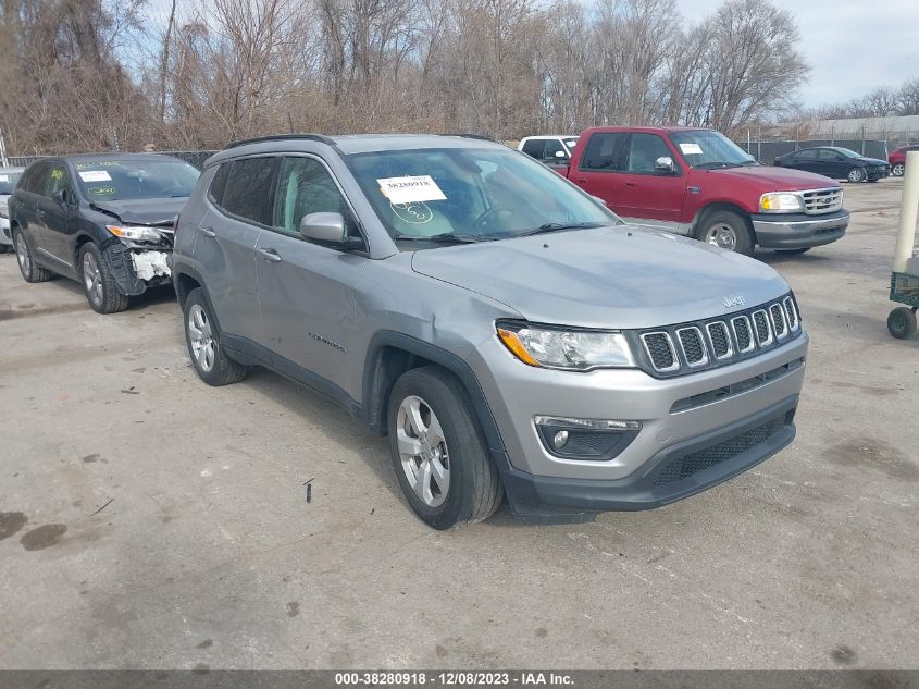 2019 Jeep Compass Latitude Fwd VIN: 3C4NJCBB8KT614173 Lot: 38280918