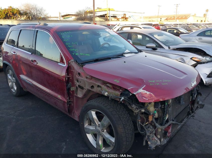 2012 Jeep Grand Cherokee Overland VIN: 1C4RJFCTXCC328851 Lot: 38280952