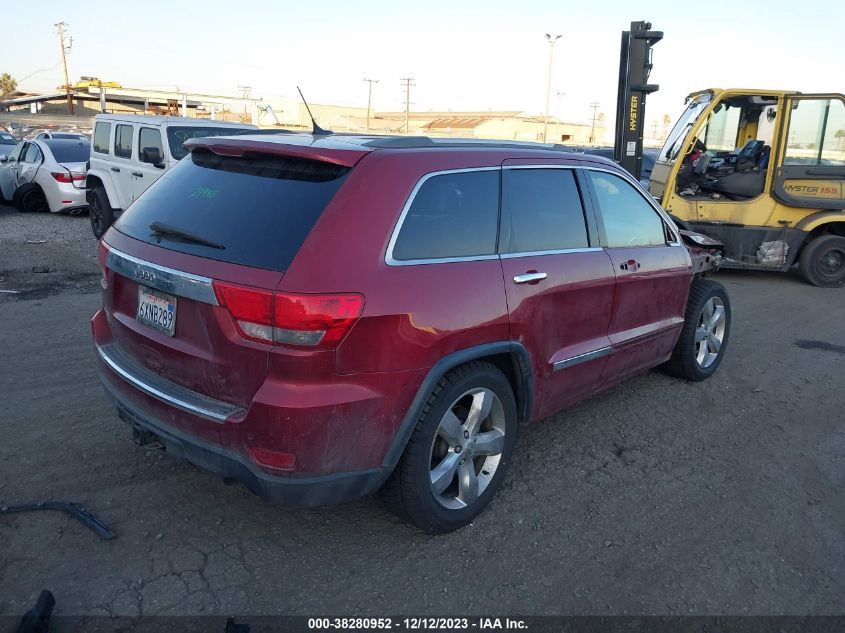 2012 Jeep Grand Cherokee Overland VIN: 1C4RJFCTXCC328851 Lot: 38280952