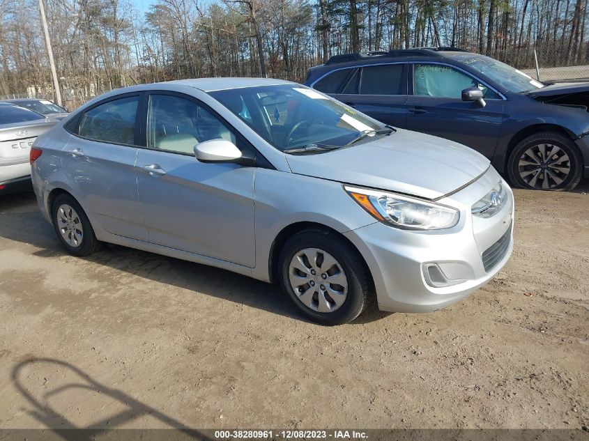 2016 Hyundai Accent Se VIN: KMHCT4AE7GU029581 Lot: 38280961