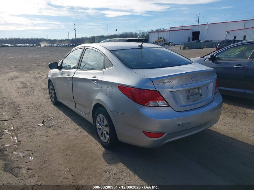 2016 Hyundai Accent Se VIN: KMHCT4AE7GU029581 Lot: 38280961