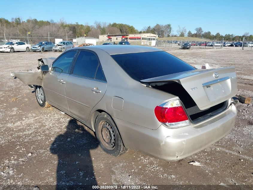 2006 Toyota Camry Le VIN: 4T1BE30K46U649911 Lot: 38280979