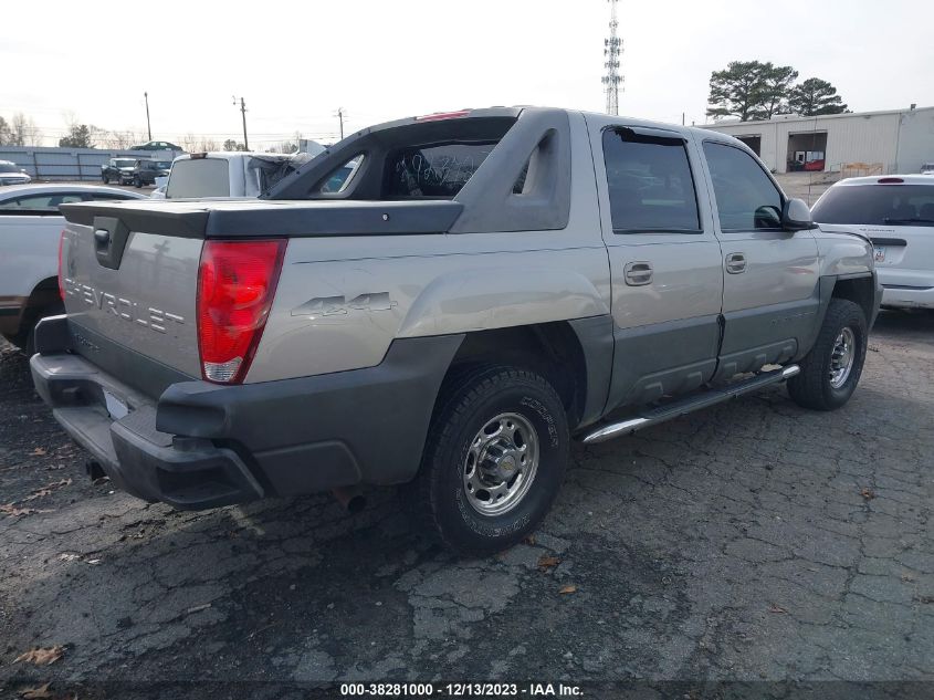 2004 Chevrolet Avalanche VIN: 3GNGK22G44G292372 Lot: 38281000