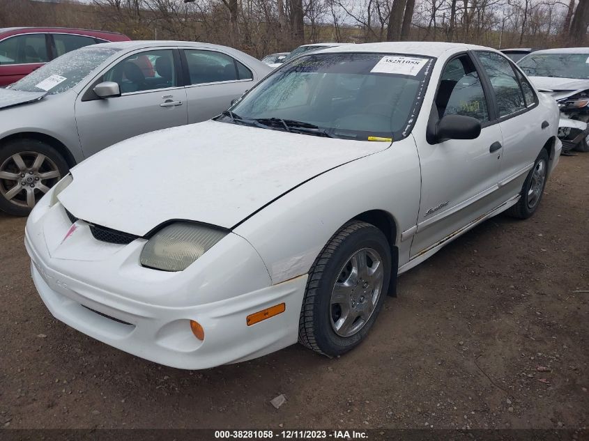 1G2JB52F127486281 2002 Pontiac Sunfire Se