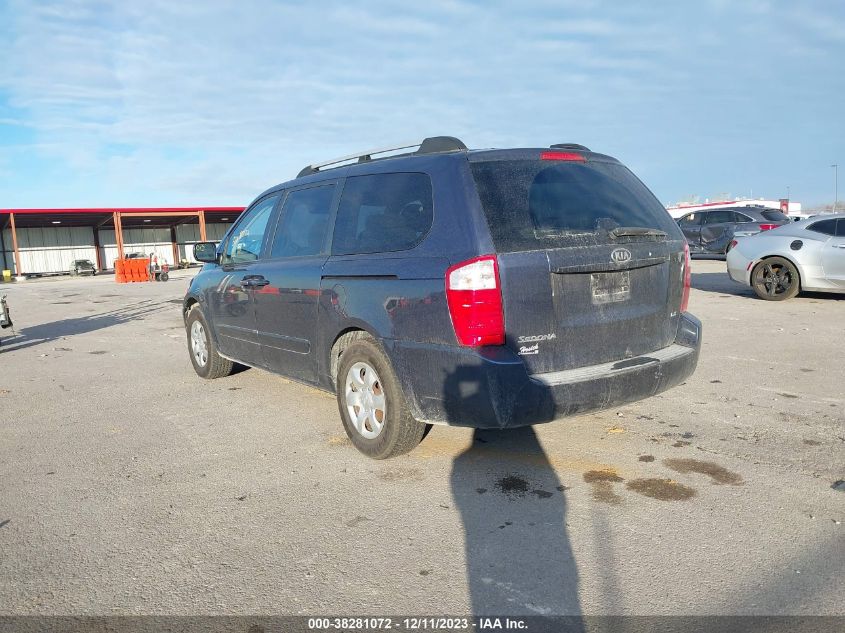 2008 Kia Sedona Lx VIN: KNDMB233786237445 Lot: 38281072