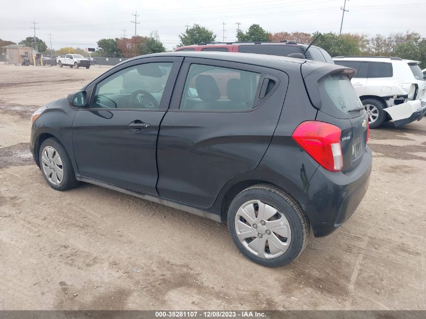 2017 Chevrolet Spark Ls Cvt VIN: KL8CB6SA3HC775198 Lot: 38281107