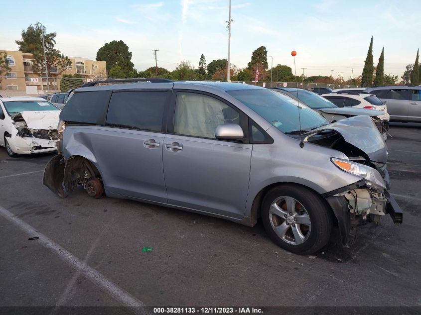 2011 Toyota Sienna Le VIN: 5TDKK3DC4BS007686 Lot: 38281133