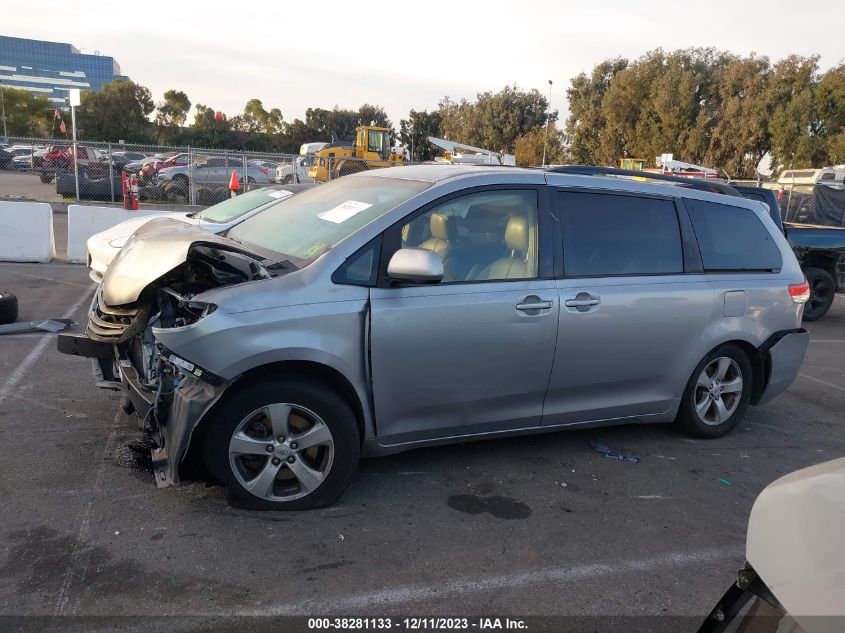 2011 Toyota Sienna Le VIN: 5TDKK3DC4BS007686 Lot: 38281133