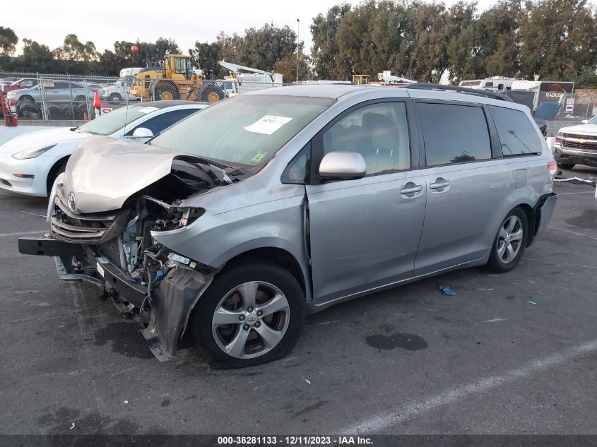 2011 Toyota Sienna Le VIN: 5TDKK3DC4BS007686 Lot: 38281133