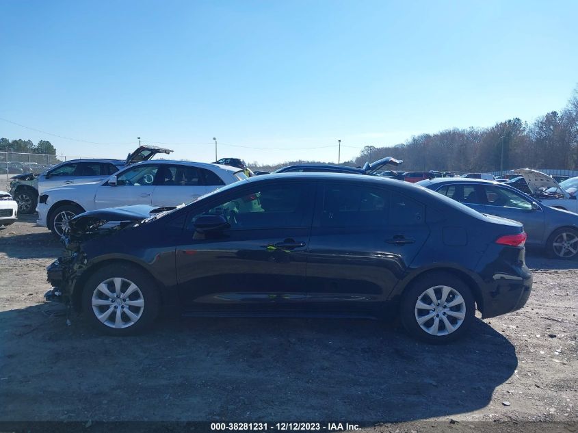 JTDEPMAE8NJ221558 2022 Toyota Corolla Le