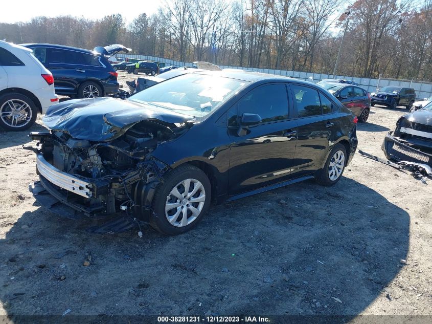 JTDEPMAE8NJ221558 2022 Toyota Corolla Le