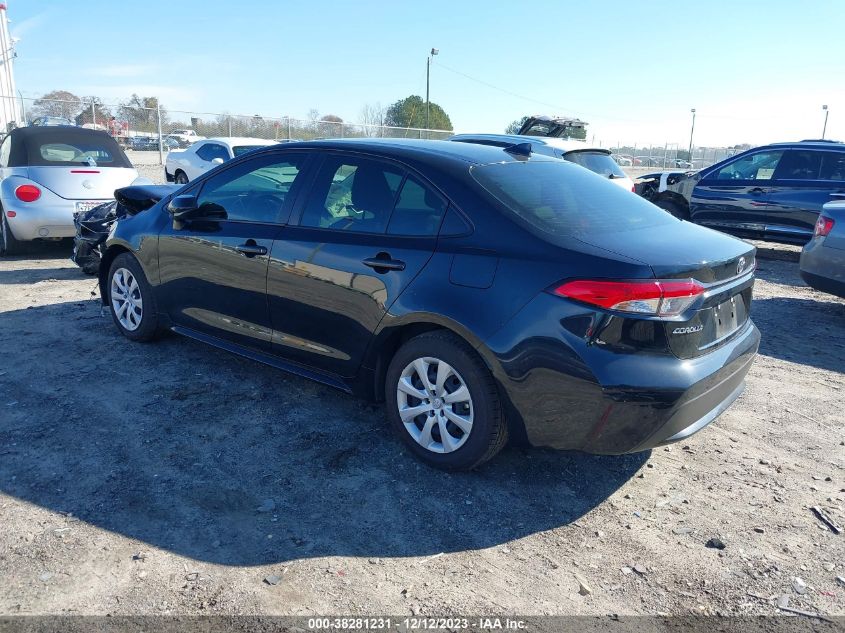 JTDEPMAE8NJ221558 2022 Toyota Corolla Le