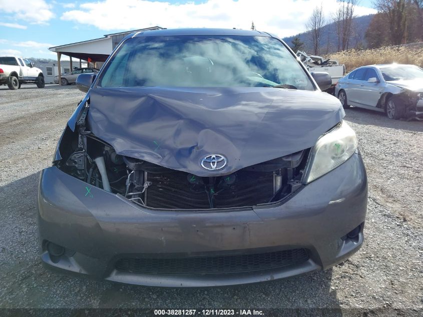 2014 Toyota Sienna Le V6 8 Passenger VIN: 5TDKK3DC6ES472720 Lot: 38281257