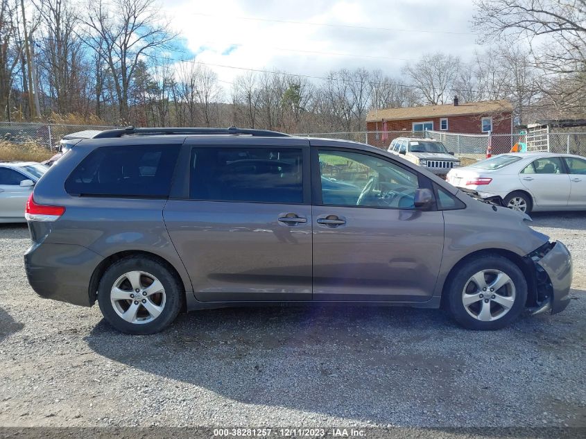 2014 Toyota Sienna Le V6 8 Passenger VIN: 5TDKK3DC6ES472720 Lot: 38281257