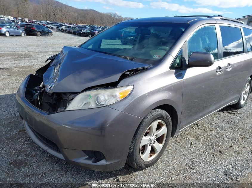 2014 Toyota Sienna Le V6 8 Passenger VIN: 5TDKK3DC6ES472720 Lot: 38281257