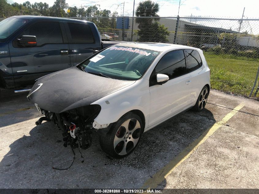 2012 Volkswagen Gti 2-Door VIN: WVWED7AJ6CW149525 Lot: 38281260