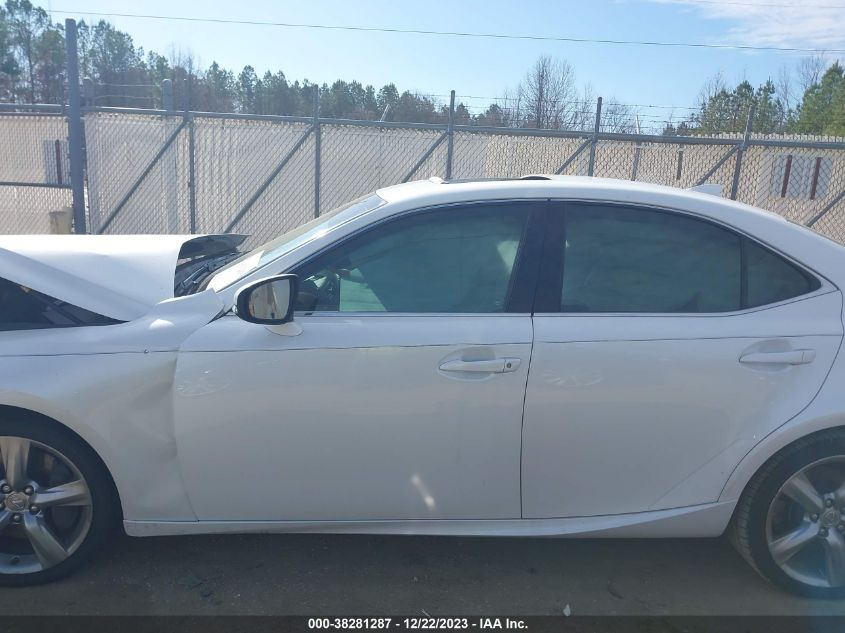 2014 Lexus Is 350 Base (A8) VIN: JTHBE1D27E5004308 Lot: 38281287