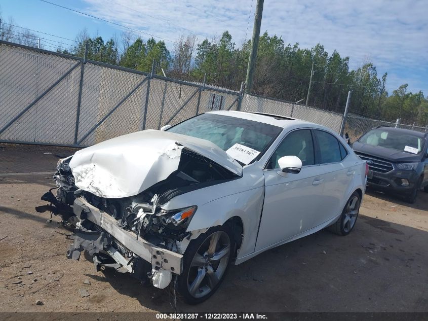 2014 Lexus Is 350 Base (A8) VIN: JTHBE1D27E5004308 Lot: 38281287