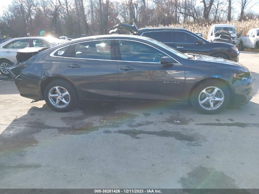 2018 Chevrolet Malibu 1Ls VIN: 1G1ZB5STXJF108638 Lot: 38281426