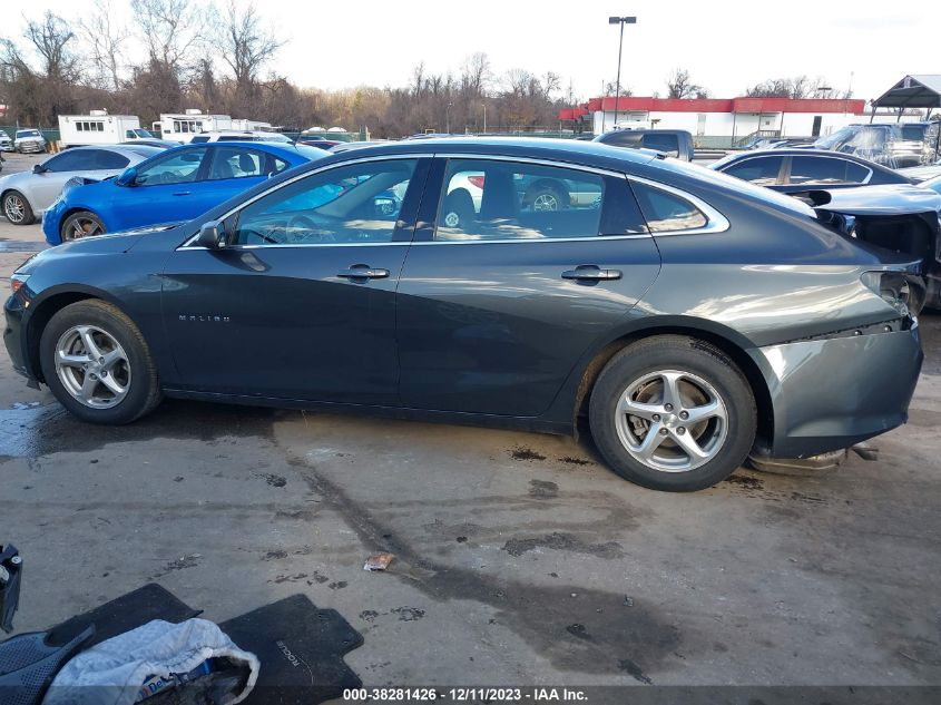 2018 Chevrolet Malibu 1Ls VIN: 1G1ZB5STXJF108638 Lot: 38281426