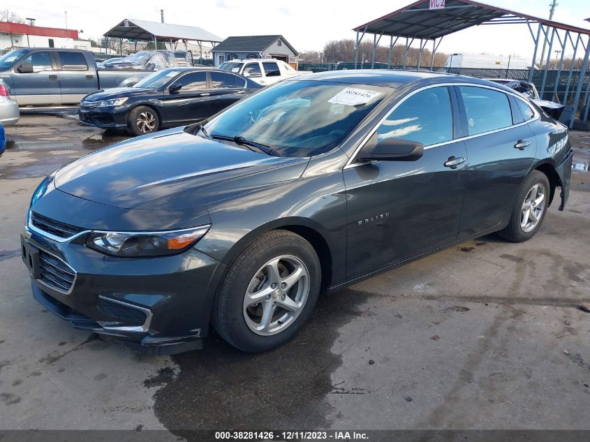 2018 Chevrolet Malibu 1Ls VIN: 1G1ZB5STXJF108638 Lot: 38281426