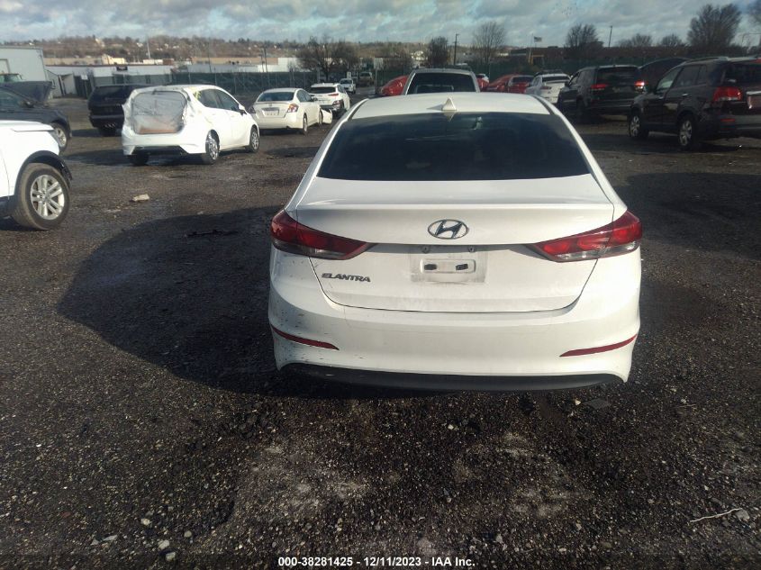 2018 Hyundai Elantra Sel VIN: 5NPD84LFXJH395438 Lot: 38281425