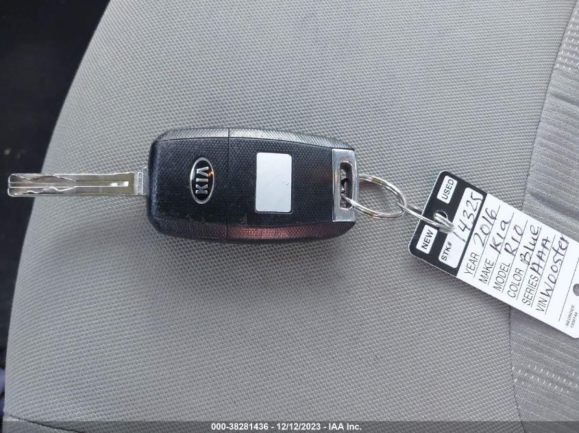 KNADM4A30G6544590 2016 Kia Rio Lx