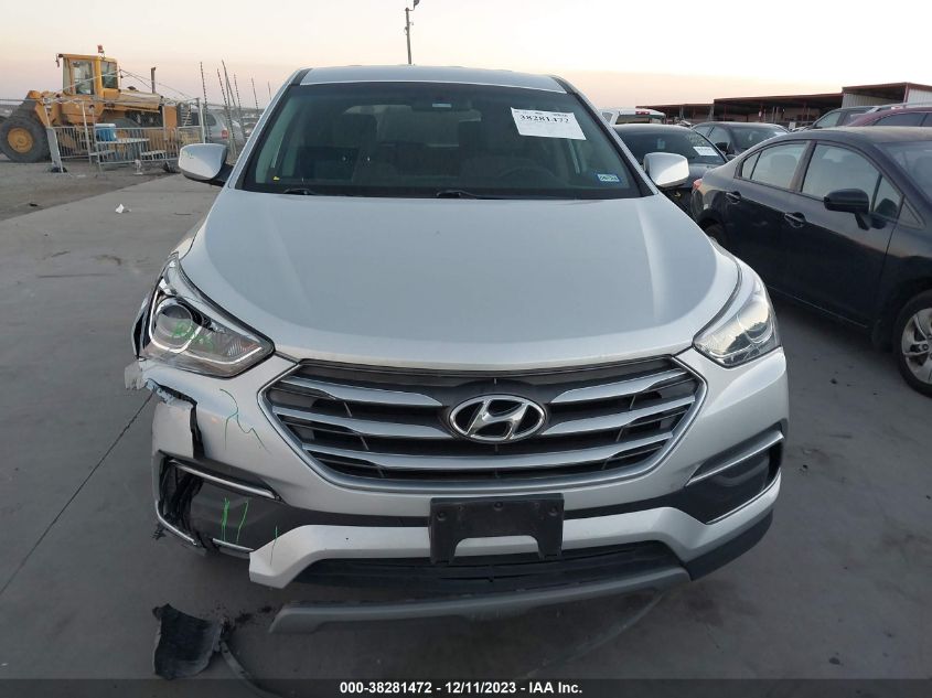 2018 Hyundai Santa Fe Sport 2.4L VIN: 5XYZT3LB5JG571637 Lot: 38281472