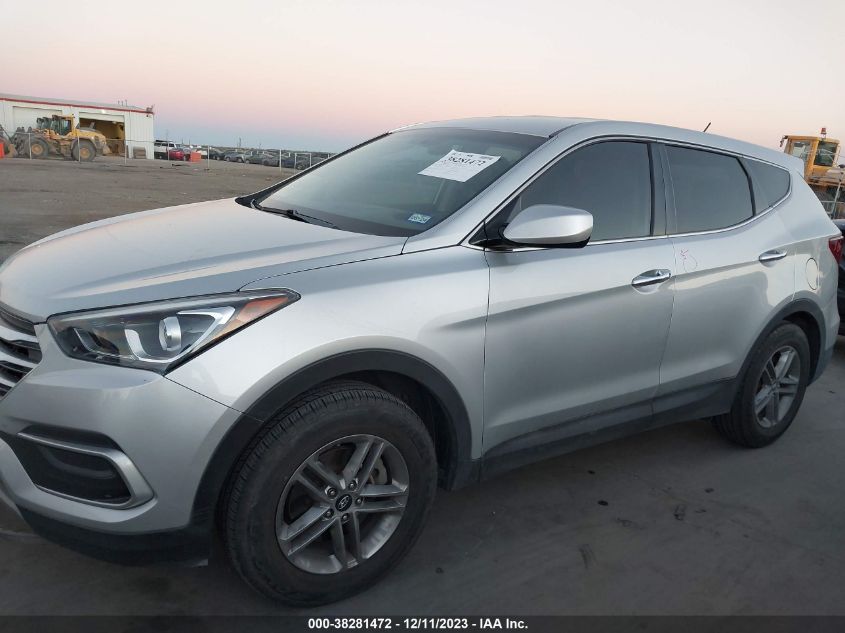 2018 Hyundai Santa Fe Sport 2.4L VIN: 5XYZT3LB5JG571637 Lot: 38281472