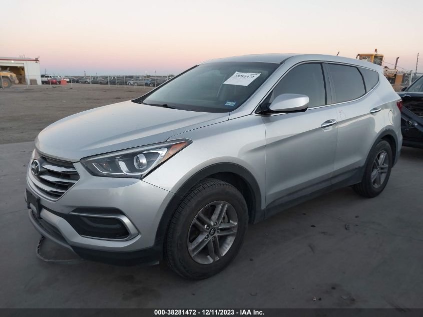 2018 Hyundai Santa Fe Sport 2.4L VIN: 5XYZT3LB5JG571637 Lot: 38281472