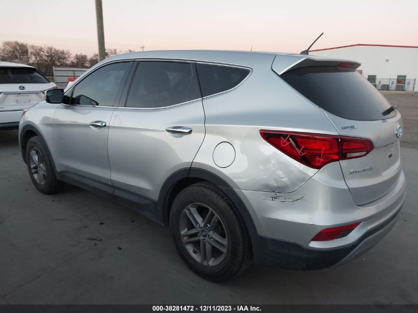 2018 Hyundai Santa Fe Sport 2.4L VIN: 5XYZT3LB5JG571637 Lot: 38281472