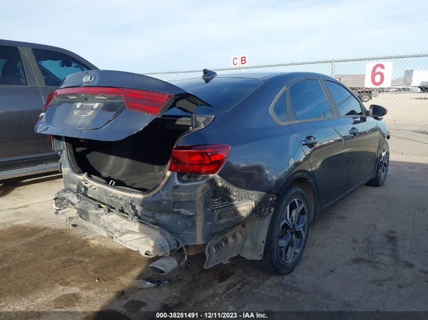 2019 Kia Forte Lxs VIN: 3KPF24ADXKE056289 Lot: 38281491