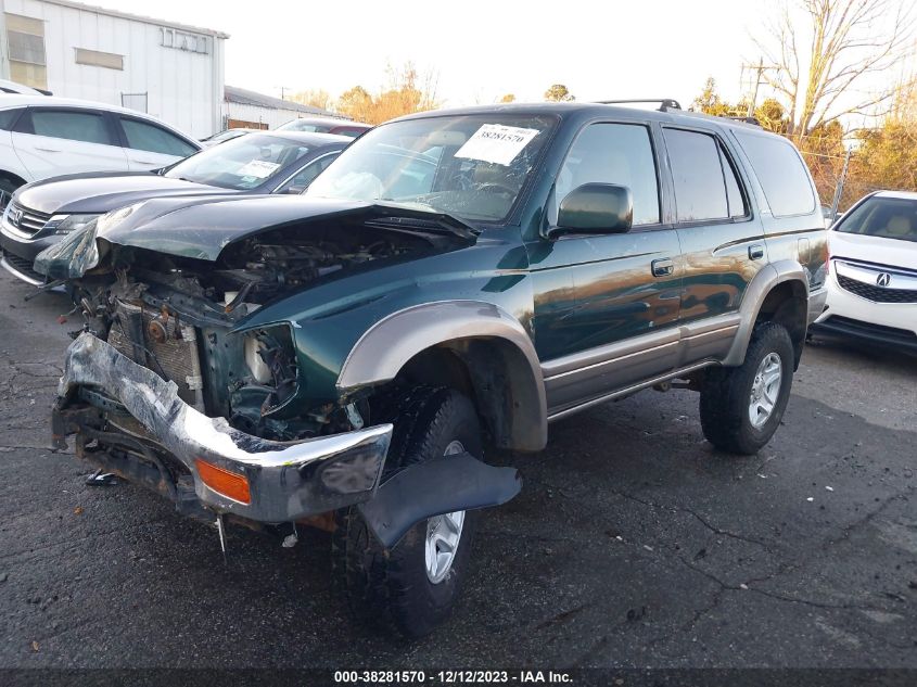 2000 Toyota 4Runner Limited VIN: JT3HN87R1Y9042177 Lot: 38281570