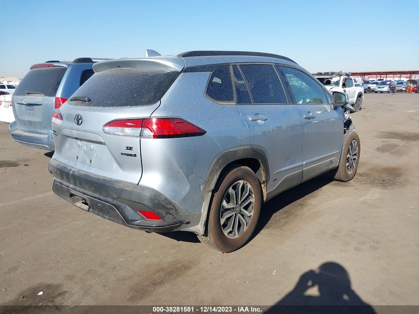 2023 Toyota Corolla Cross Hybrid VIN: 7MUFBABG0PV005202 Lot: 38281581