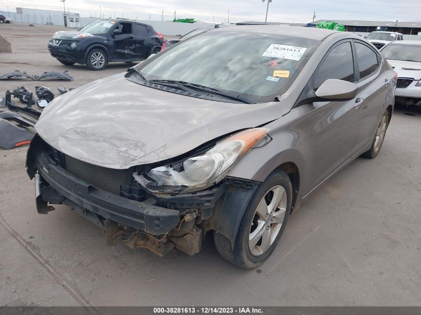 5NPDH4AE7BH061203 2011 Hyundai Elantra Gls