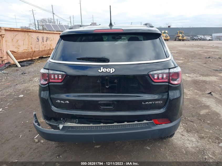 2020 Jeep Compass Limited VIN: 3C4NJDCB8LT245983 Lot: 38281794