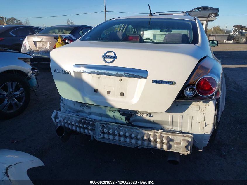 2011 Nissan Altima Hybrid VIN: 1N4CL2AP8BC116226 Lot: 38281892