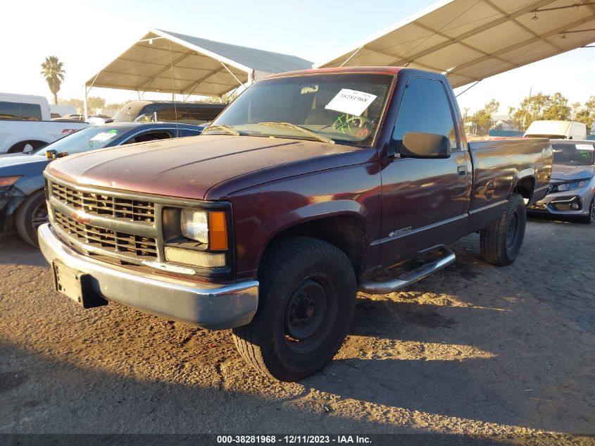 2000 Chevrolet Gmt-400 C2500 VIN: 1GCGC24RXYR153616 Lot: 38281968