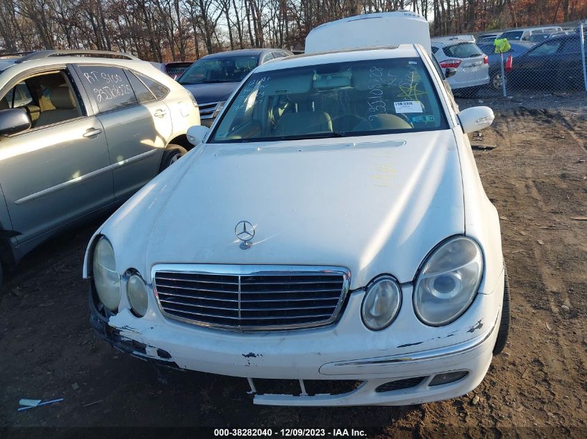 2006 Mercedes-Benz E-Class 5.0L VIN: WDBUF83J56X198396 Lot: 38282040