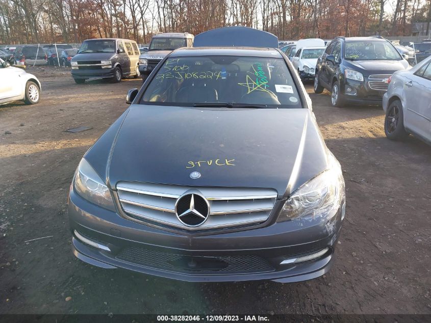 2011 Mercedes-Benz C-Class C 300 Luxury/C 300 Sport VIN: WDDGF5EB7BA451062 Lot: 38282046