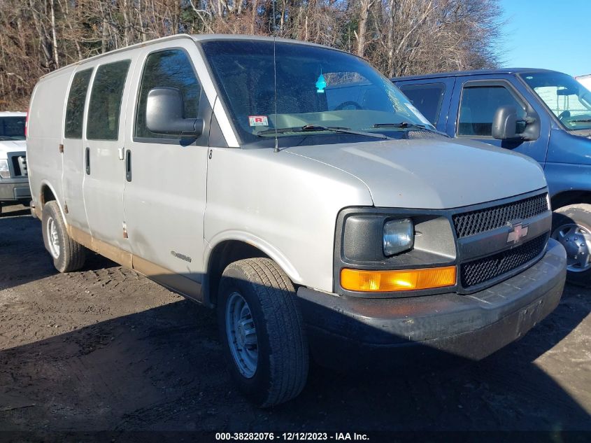 2006 Chevrolet Express Cargo Van Work Van VIN: 1GCGG25VX61195747 Lot: 40417471