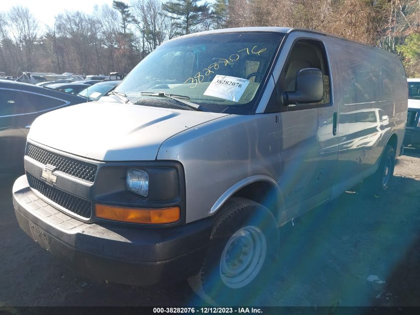 2006 Chevrolet Express Cargo Van Work Van VIN: 1GCGG25VX61195747 Lot: 40417471