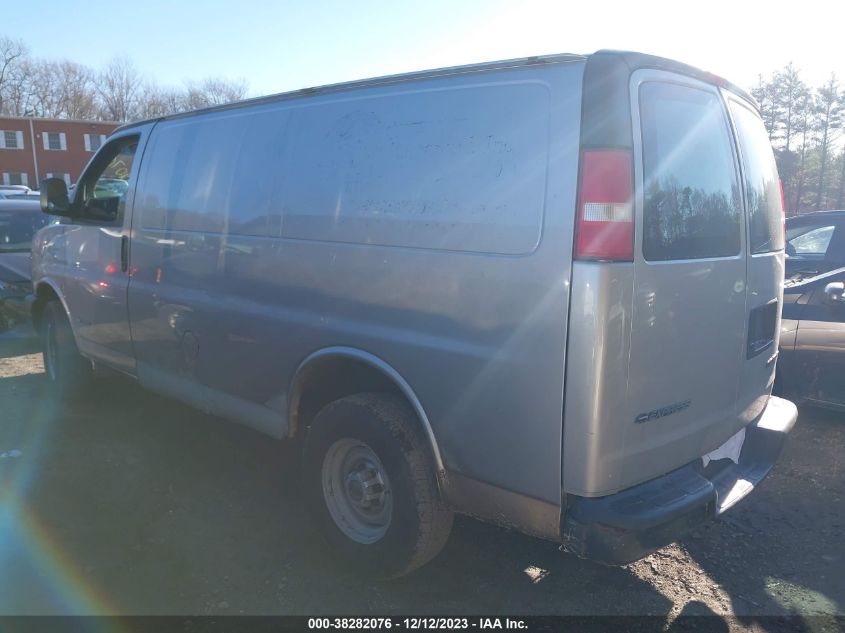 2006 Chevrolet Express Cargo Van Work Van VIN: 1GCGG25VX61195747 Lot: 40417471