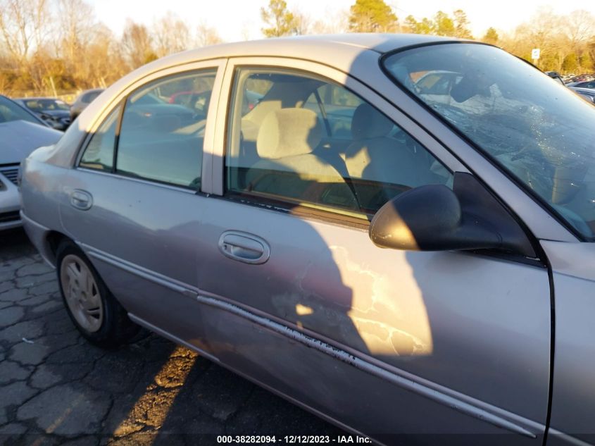 1997 Ford Escort Lx VIN: 1FALP13P9VW258230 Lot: 38282094