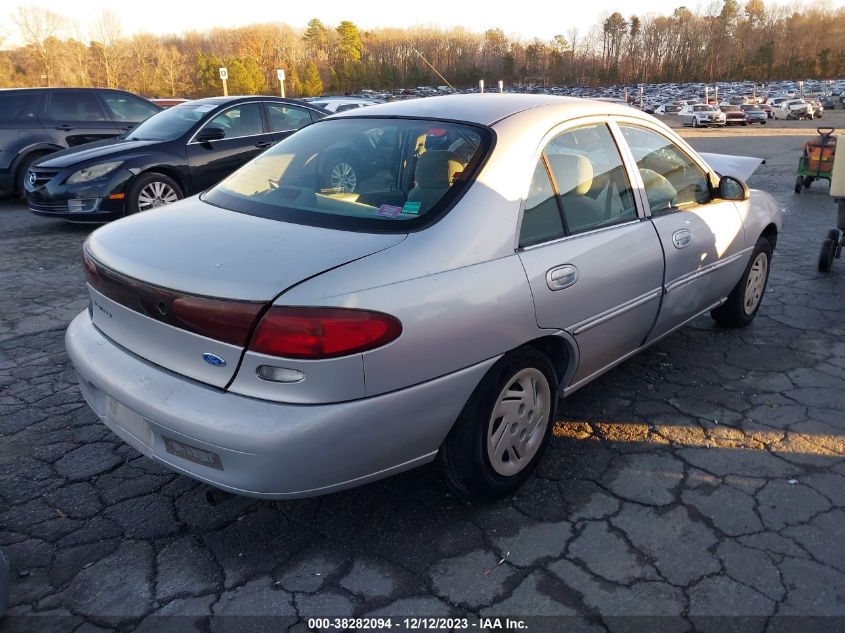 1997 Ford Escort Lx VIN: 1FALP13P9VW258230 Lot: 38282094