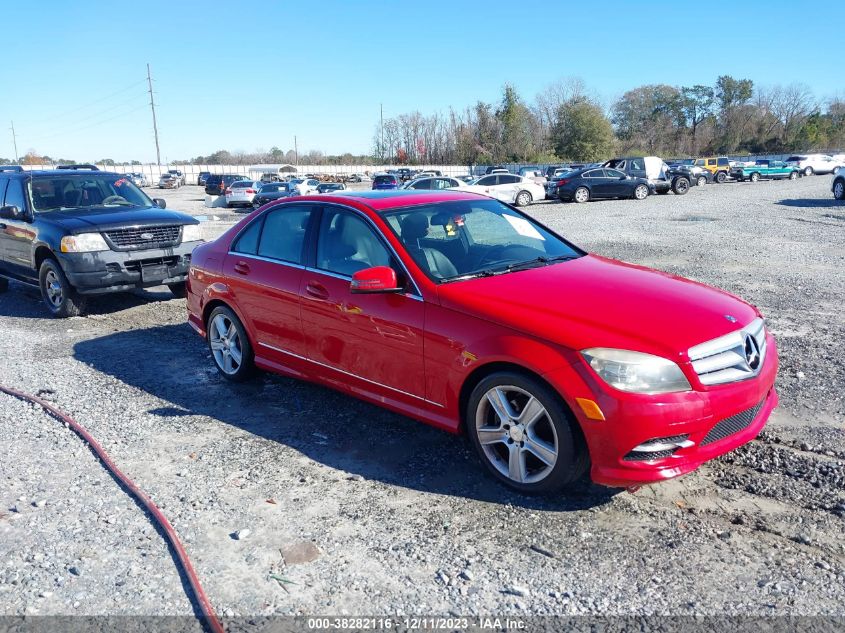 2011 Mercedes-Benz C 300 Luxury/Sport VIN: WDDGF5EB7BR139325 Lot: 38282116