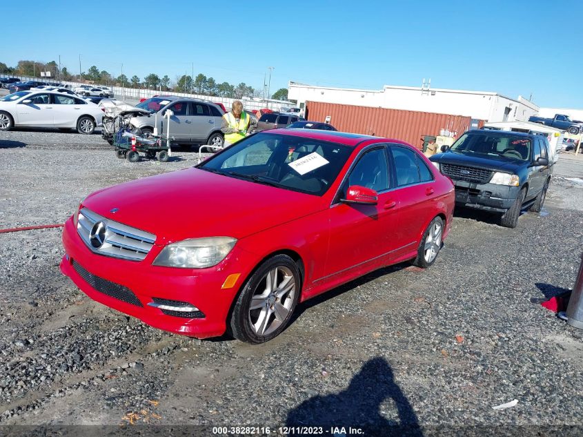 2011 Mercedes-Benz C 300 Luxury/Sport VIN: WDDGF5EB7BR139325 Lot: 38282116