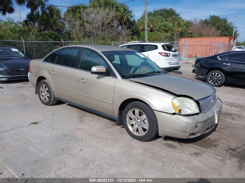 2006 Mercury Montego Luxury VIN: 1MEFM40106G601972 Lot: 38282121